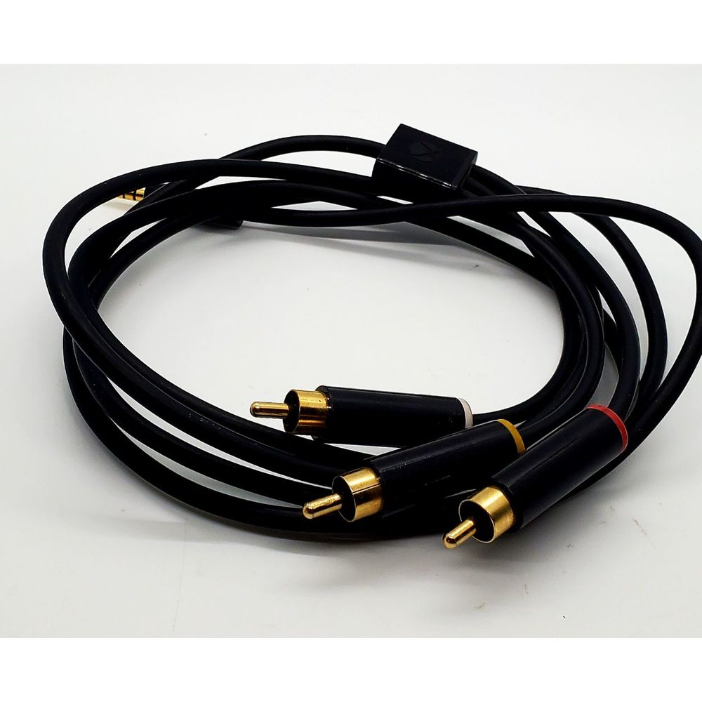 Genuine Official Microsoft 3.5mm to RCA Composite AV Cable for Xbox 360 E